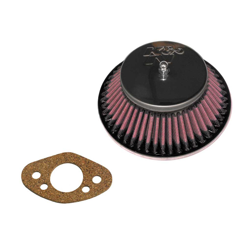 K&N Custom Racing Assembly Round Tapered  SU 1.25'', Assembly height 52mm (56-9335)
