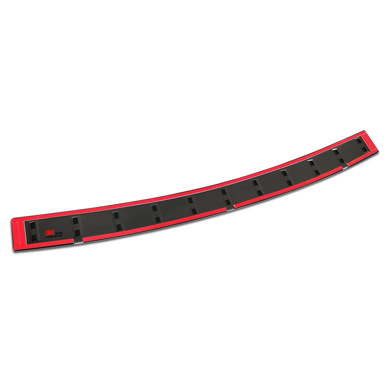 Black Stainless Steel Rear bumper protector  Mercedes GLC (X253) 2015-2019 & Facelift 2019- 'STRONG EDITION'