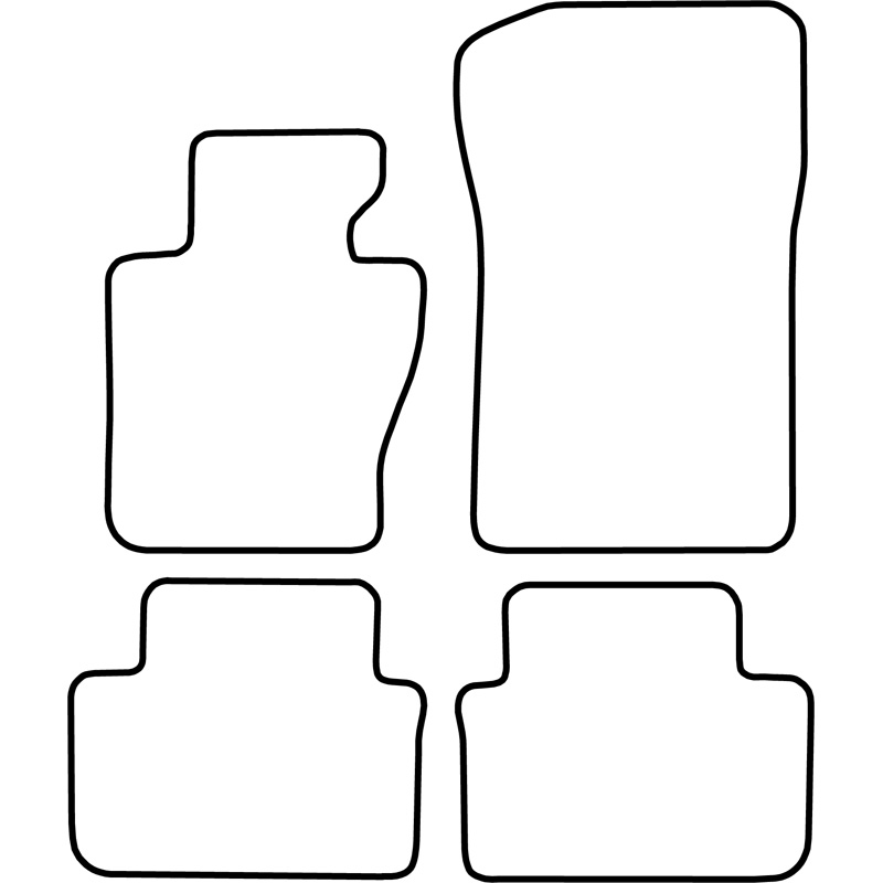 Set car mats  BMW X3 2004-2010