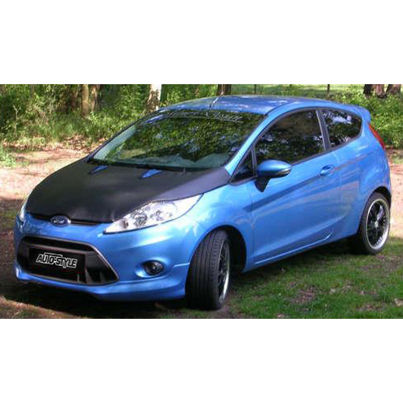 Bonnet Protector  Ford Fiesta VII 2008-2012 black