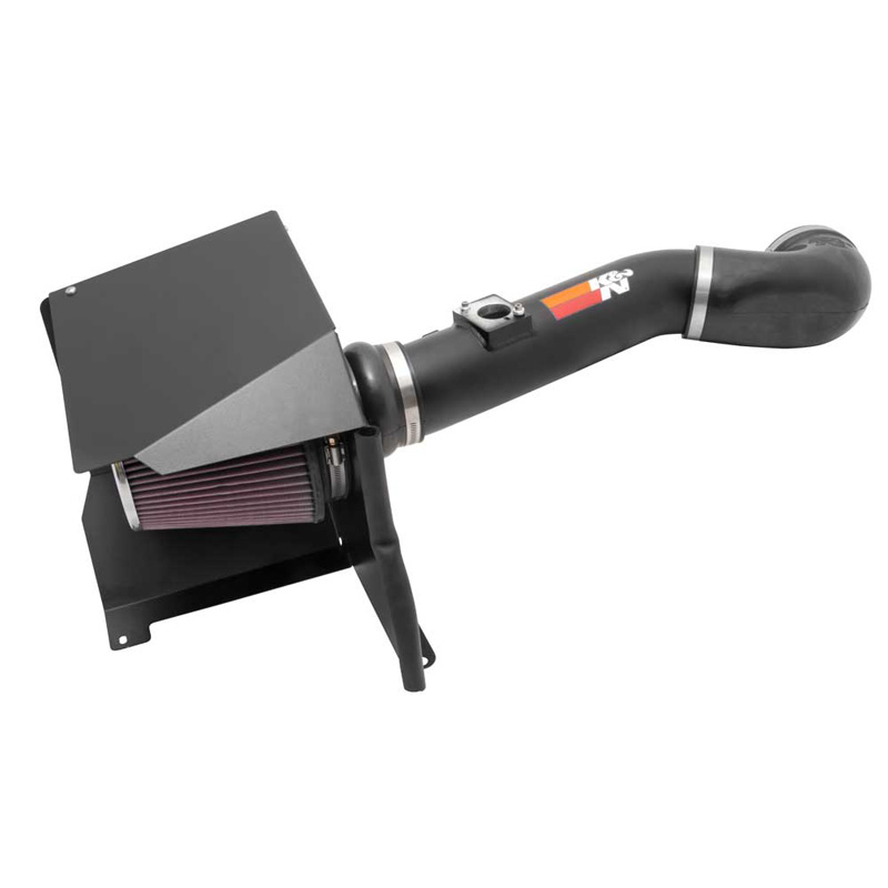 K&N High Performance Air Intake Kit  Chevrolet Silverado/GMC Sierra 2500 HD/3500 6.0L V8 2011-2013 - Textured Black (77-3076KTK)