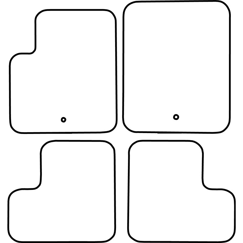 Set car mats  Dodge Caliber 2006-