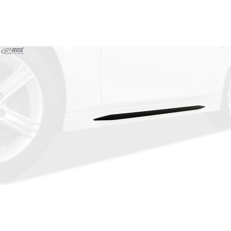 Side skirts 'Slim'  BMW 3-Series F30/F31 2012- (ABS glossy black)