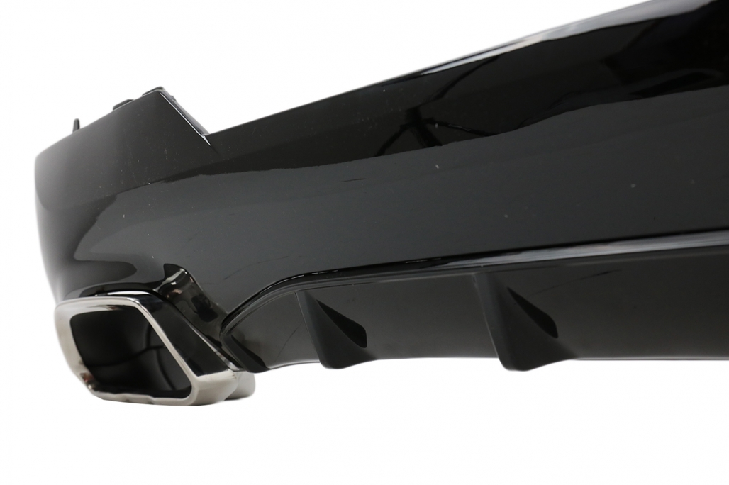 M440i Design Diffuser passend voor BMW 4 Serie G22 G23 M Pakket Zilver Sierstukken