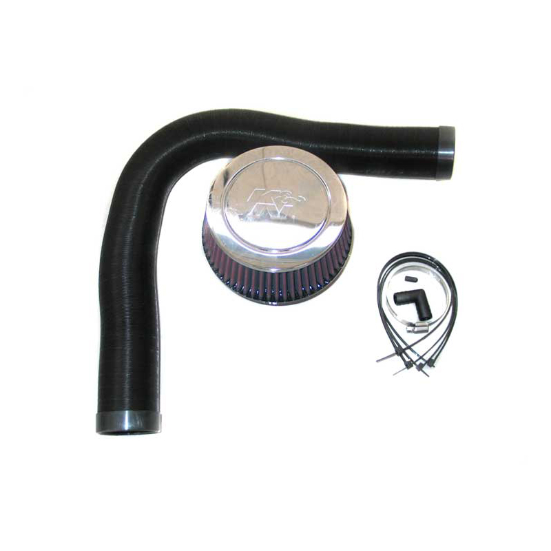 K&N Performance Air Intake Kit  Fiat Gr.Punto + Evo 1.2/1.4 8v 2005- + Fiat 500 1.2 + Ford Ka 1.2 2009- (57-0655)