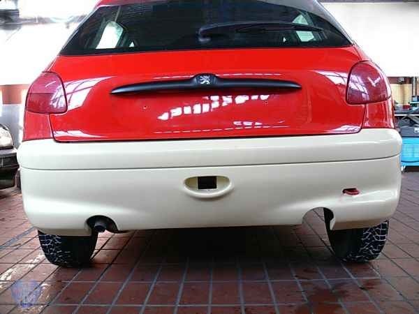 Rearbumper Peugeot 206 SRS TEC