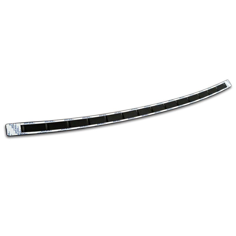 Avisa Matt Black Stainless Steel Rear bumper protector  MG ZS II 2024- 'Ribs'