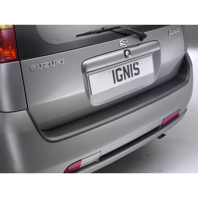 ABS Rear bumper protector  Suzuki Ignis 2003-2008 Black