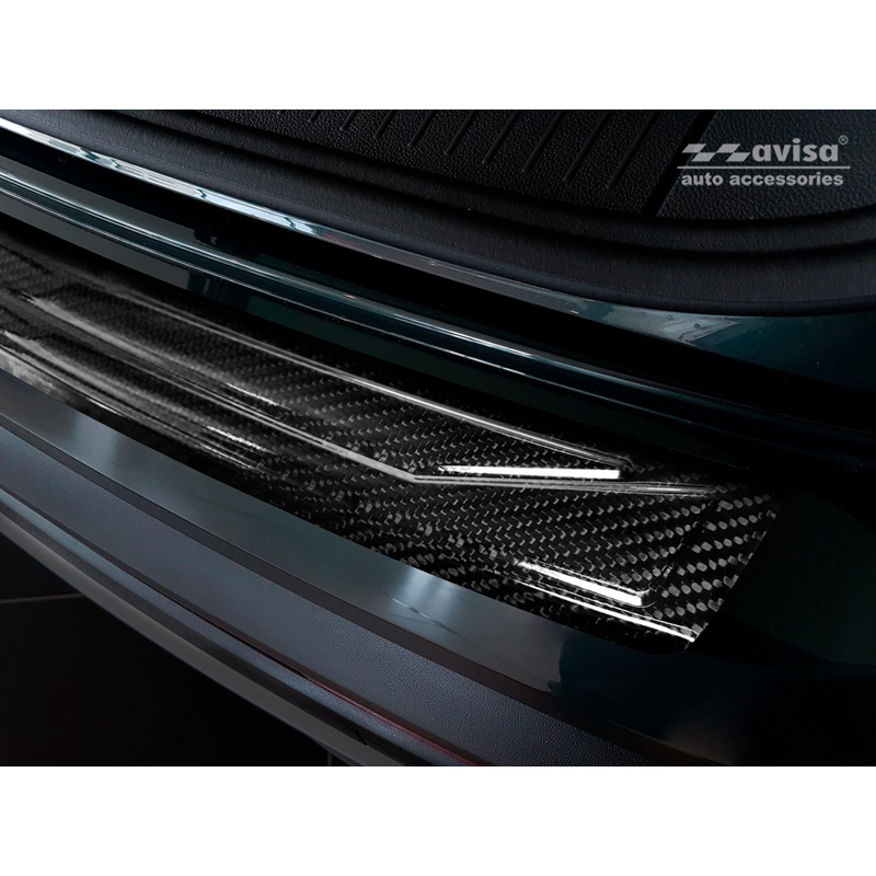 Real 3D Carbon Rear bumper protector  Seat Tarraco 2019-