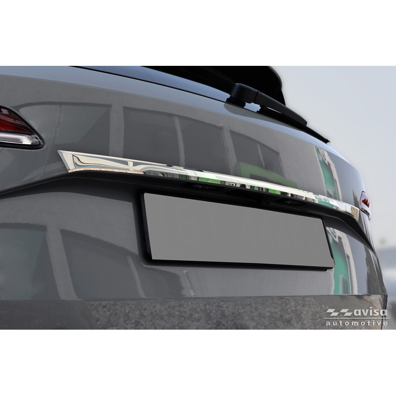 Avisa Chrome Stainless Steel Trunk Tailgate Trim Cover  Skoda Karoq (NU7) Facelift 2022-