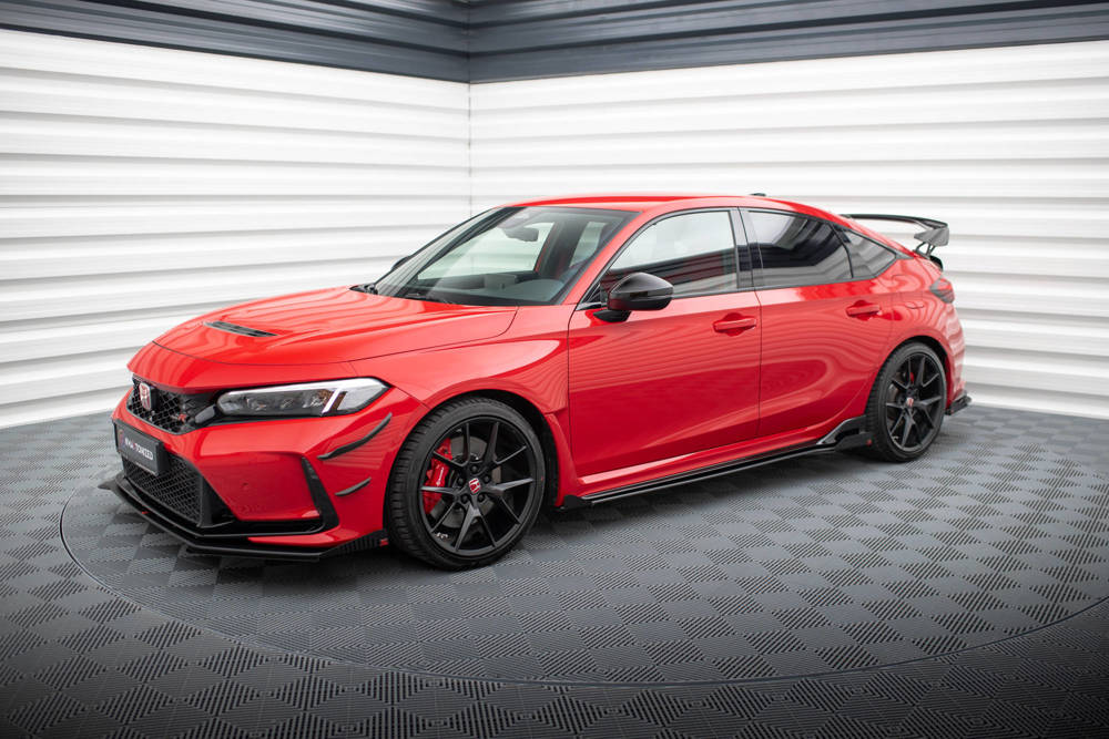 Canards Street Pro Honda Civic Type-R Maxton Glans Zwart