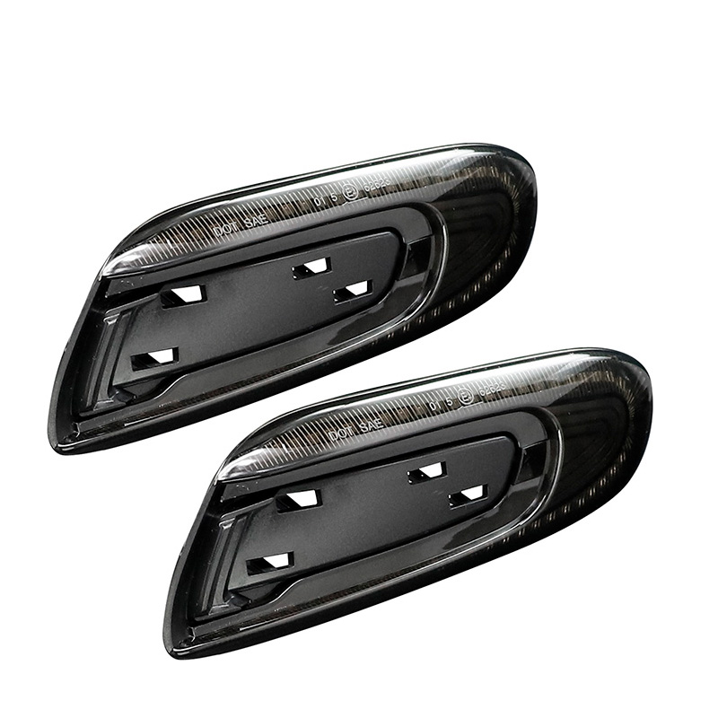 Set LED Side Indicators  Mini F55 5-doors / F56 3-doors / F57 Cabrio - Smoke - incl. Dynamic Running Light
