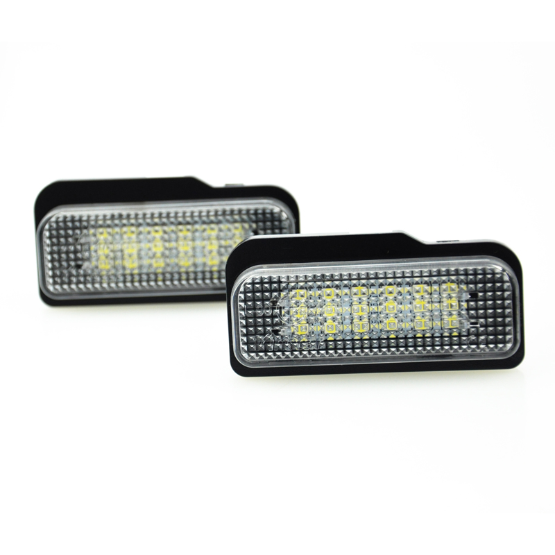 Set LED License Plate Lights  Mercedes-Benz various models - Version 4