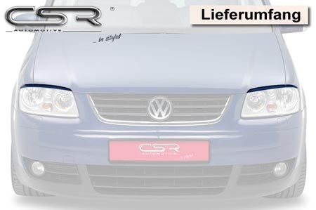 Headlightspoilers VW Caddy 2K