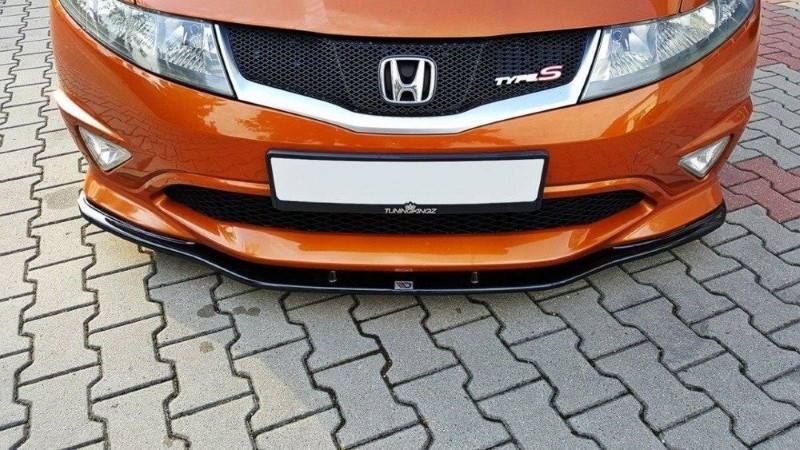 Voorspoiler Honda Civic VIII Type R GP Glanzend Zwart