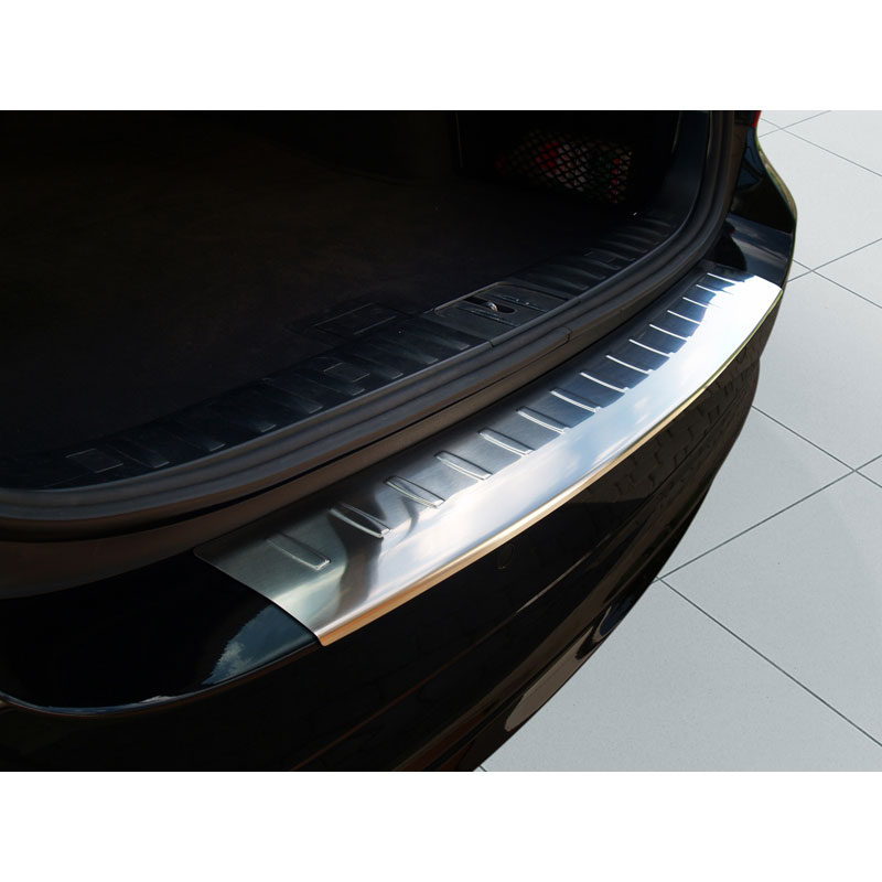 Stainless Steel Rear bumper protector  BMW 3-Series E91 2008-2012 'Ribs'