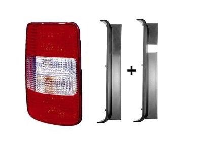 achterlicht, voor deurtjes, incl fittingdeel, rechts VW Caddy, 2