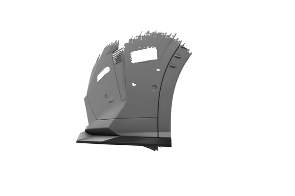 Front Spoiler Peugeot 3008 (3rd Generation) / E-3008 – CSR Automotive Cup Spoiler Lip High-Gloss Black