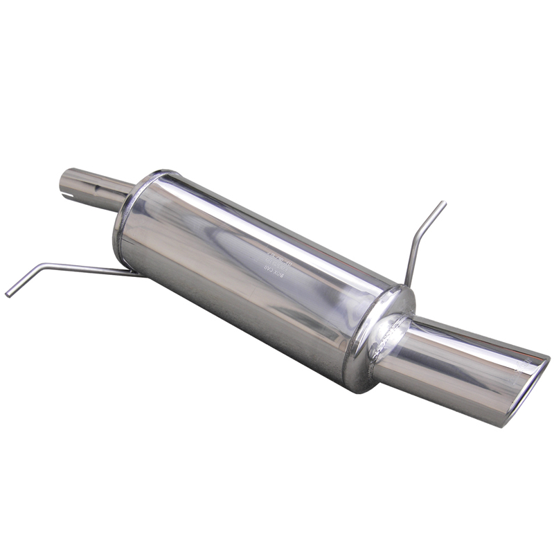 100% Inox Sport Exhaust  Ford Fiesta 1.4 16v (96HP) 2008- 120x80mm