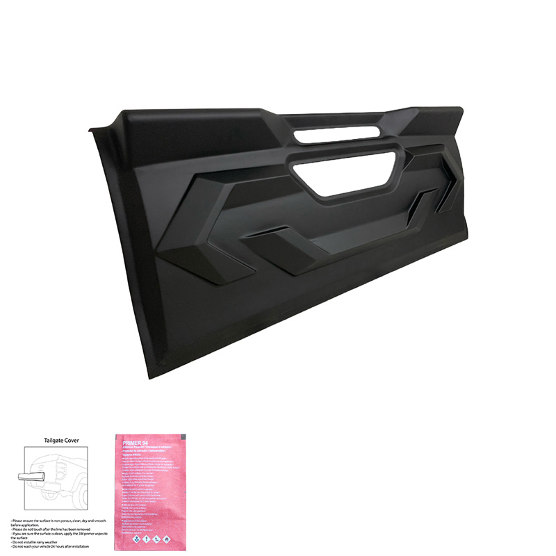 Tailgate Cover  Toyota Hilux 8th Gen. 2015-2020 - Matt black