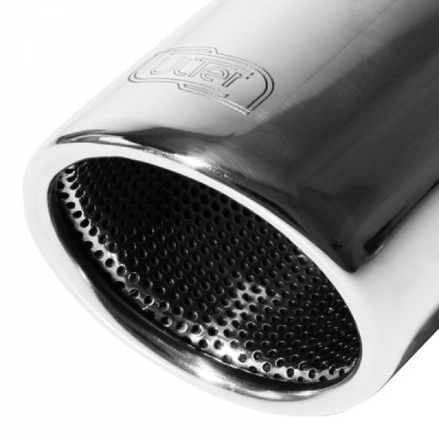 muffler duplex Citroen C2 2004-2013 RVS eindstuk 70mm