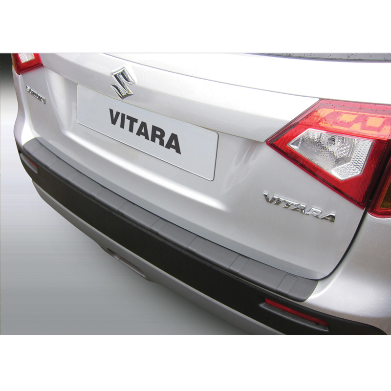 ABS Rear bumper protector  Suzuki Vitara 2015- 'Ribbed' Black