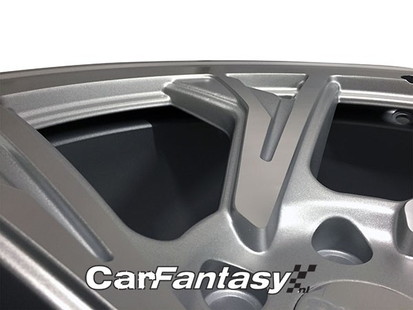 RADI8 C5 8.5x19 5x112 45 Matt silver/Machine face 66,6 Velgen