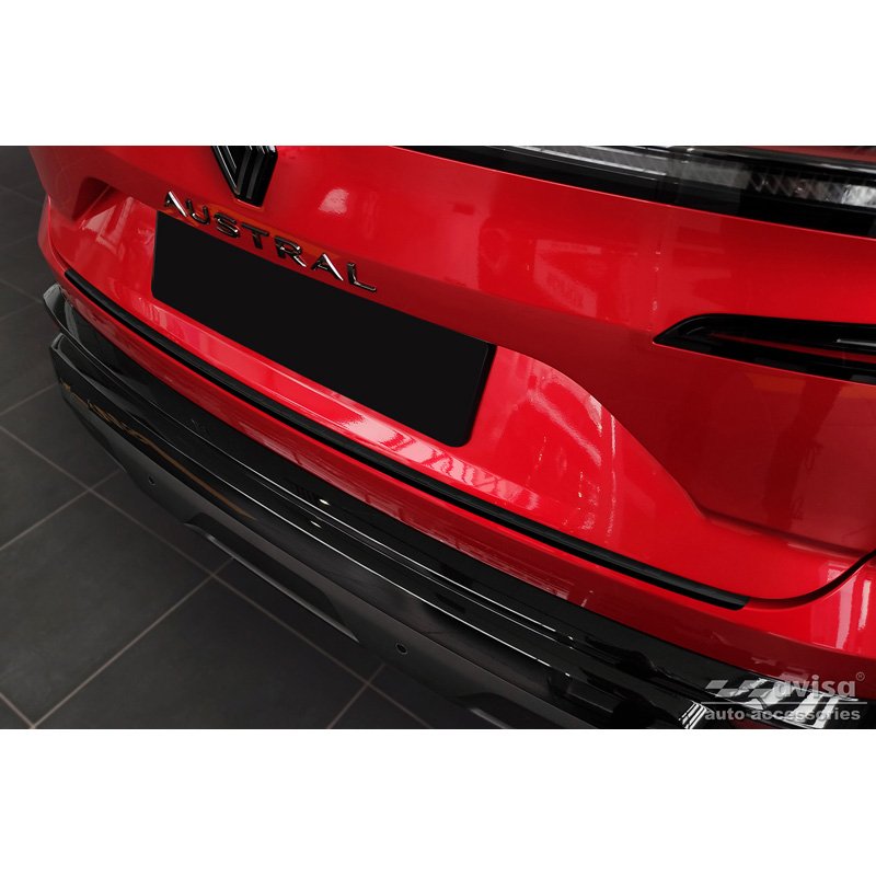 Matte black Stainless Steel Rear bumper protector  Renault Austral 2022-