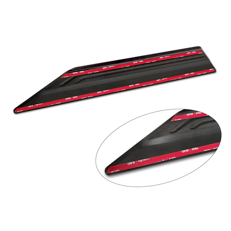 Black Stainless Steel Door sill protectors  Lexus NX II 2021- 'Lines'  - 4-pieces