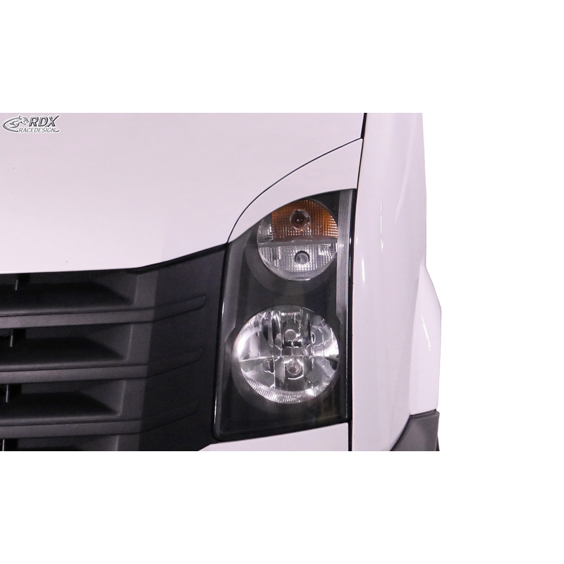Head light spoilers  Volkswagen Crafter 2006-2017 (ABS)