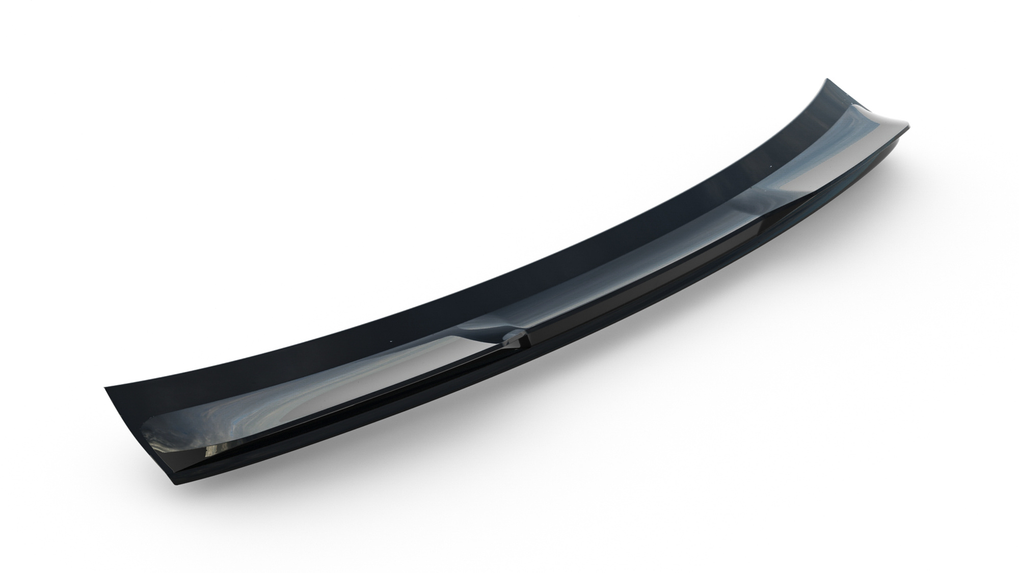 Onderste 3D Spoiler passend voor Audi RSQ8 Mk1 / Facelift Glans Zwart – Maxton Design