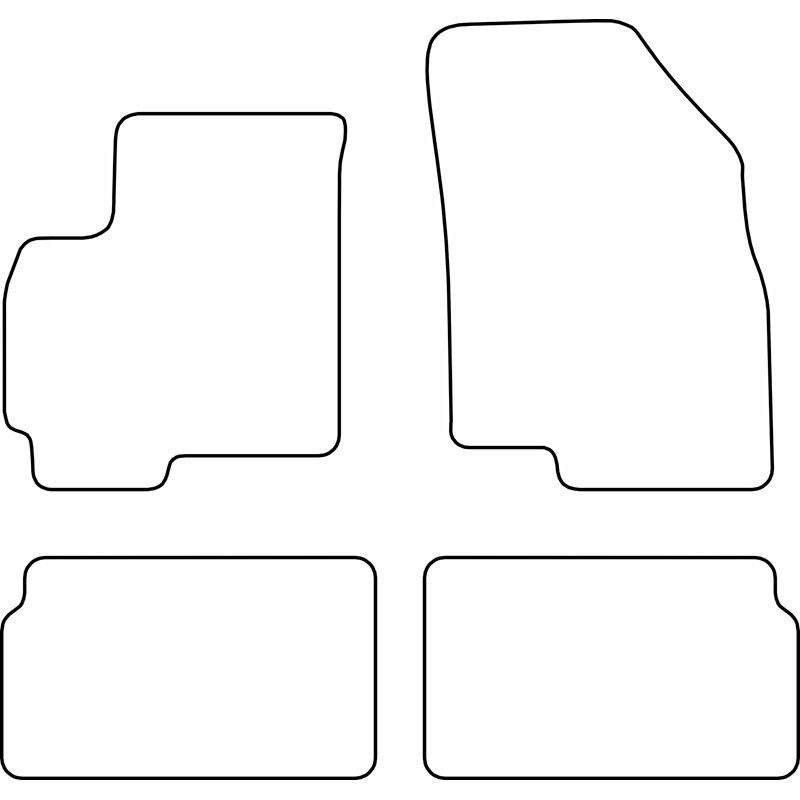Set car mats  DR DR 4.0 2020- & DR 5.0 2019-