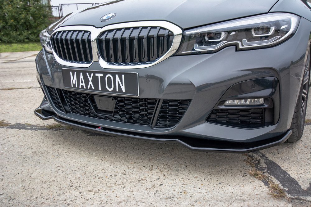 Voorspoiler passend voor BMW 3 Serie G20 M-Pakket V2 Gloss Black