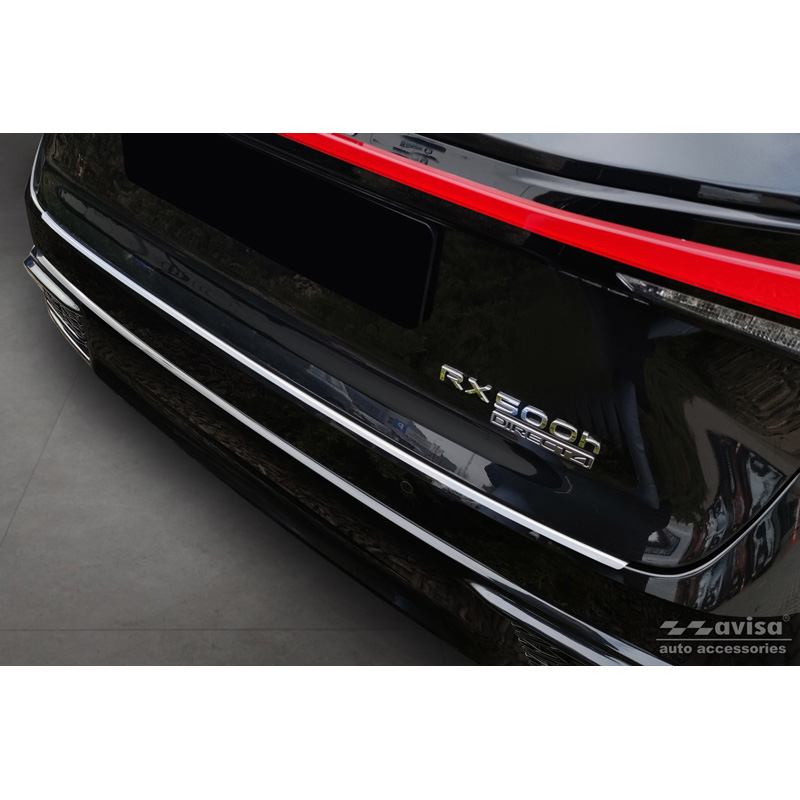 Stainless Steel Rear bumper protector  Lexus RX V 2022-