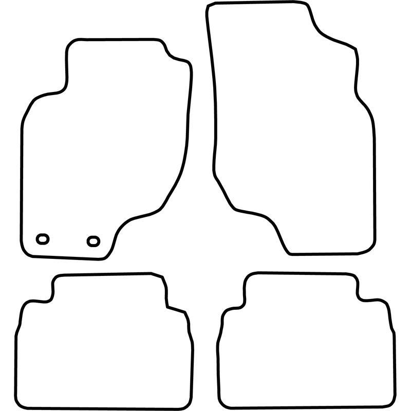 Set car mats  Hyundai coupe 1996-2000