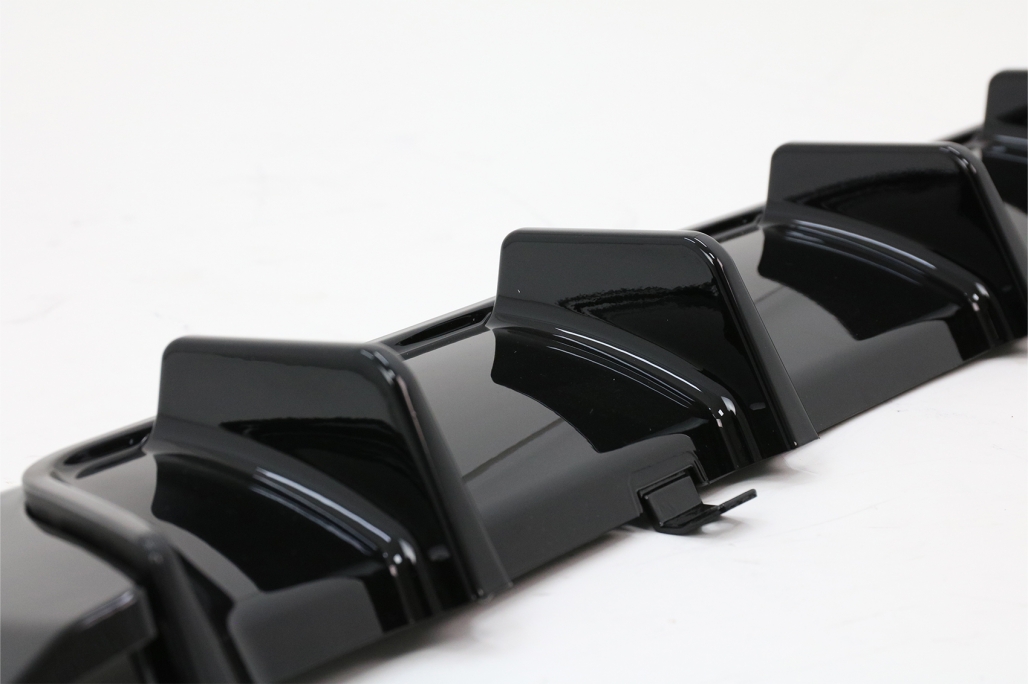 Diffuser passend voor BMW 3 Serie M Pakket G20 G21 Glans Zwart