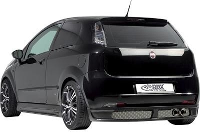 Rear bumper RDX skirt Fiat Grande Punto 11/2005-