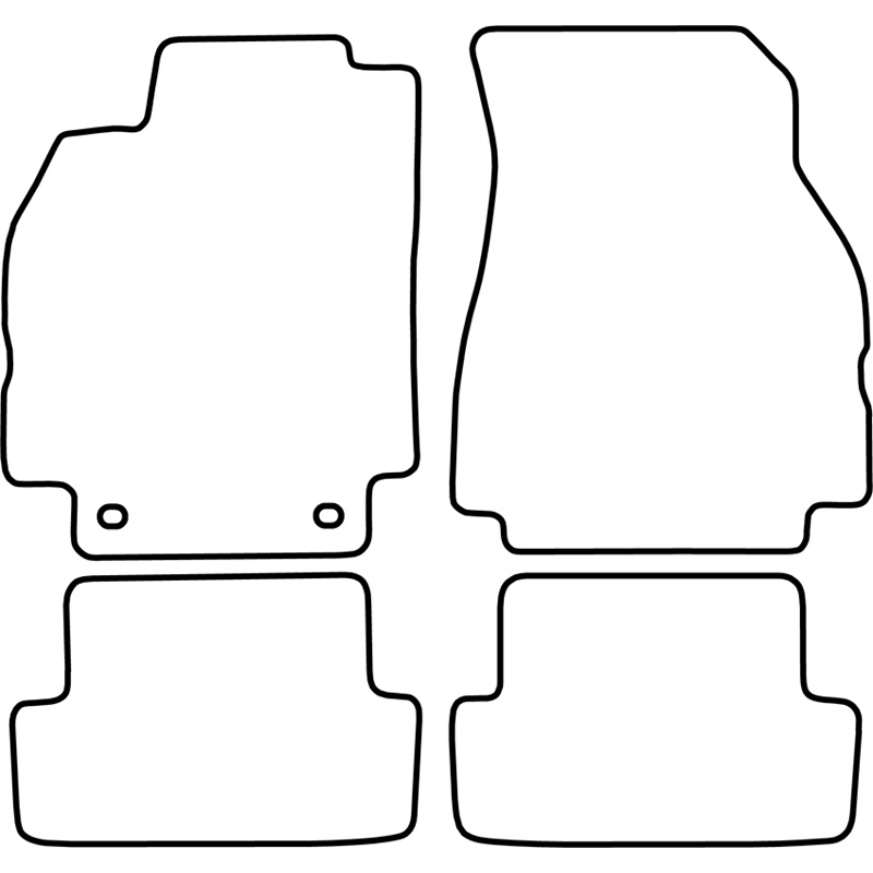 Set car mats  Renault Megane 1996-2003