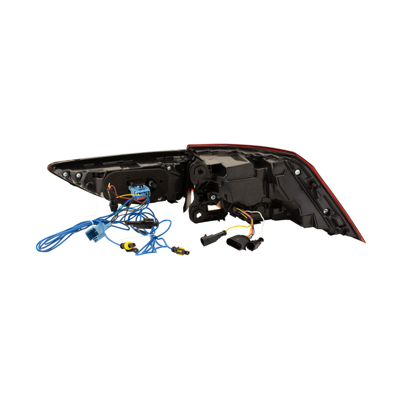 Set LED Tail Lights  Volkswagen Golf VIII 2020- excl. Variant - Red/Smoke - incl. Dynamic Running Light