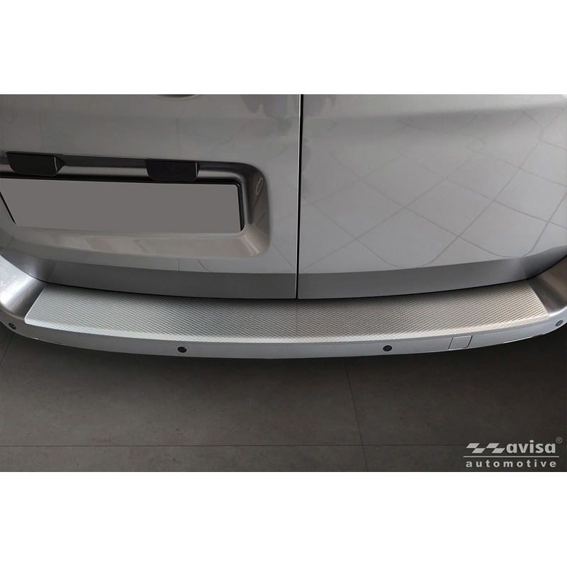 Avisa Stainless Steel Rear bumper protector  Citroën Jumpy & Spacetourer / Peugeot Expert & Traveller / Toyota Proace 2016- / Opel Vivaro / Zafira Life 2019- (L1) '5WL'