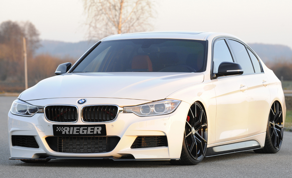 Voorspoiler passend voor BMW 3Serie F30/F31 2012-... Ongespoten Rieger
