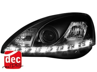 Headlights Opel Corsa C 01-06 Devil Eyes Dlite LED Black