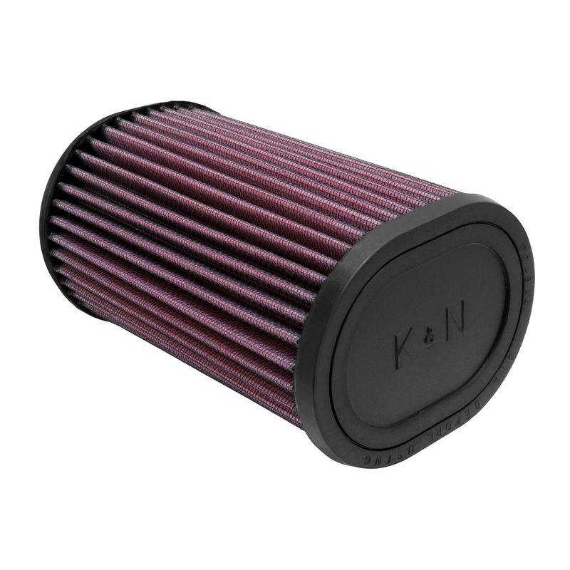 K&N Universal Oval Air Filter 62mm flange, 20 degree angle, 114mm x 95mm, 178mm height (RU-1390)
