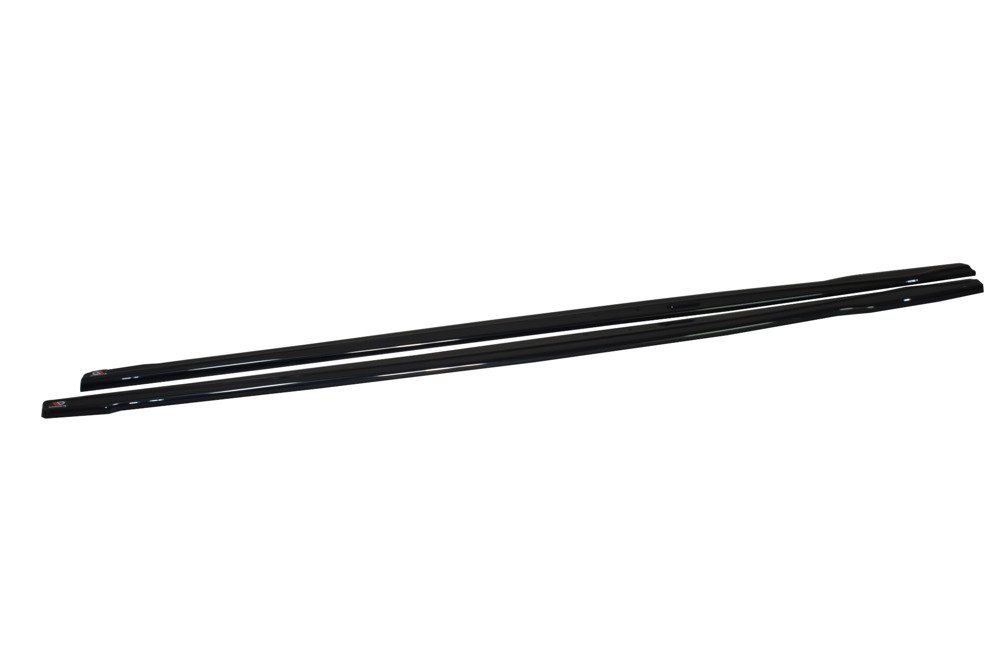 Zijskirts Diffuser passend voor BMW 1-Serie F20/F21 Facelift M-Power Gloss Black V2