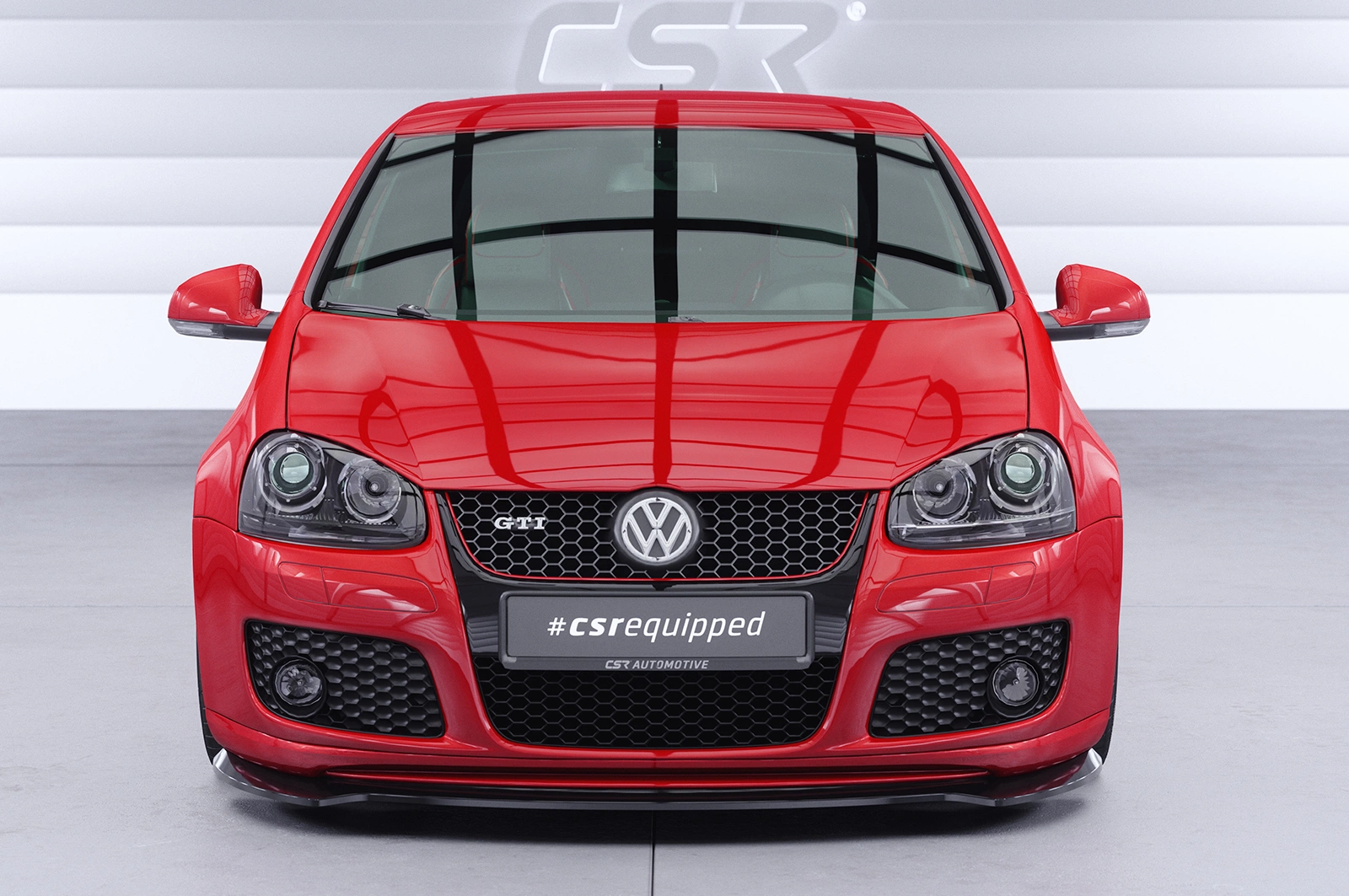 Voorspoiler passend voor VW Golf 5 (Typ 1K) GTI Edition 30/Pirelli glans zwart