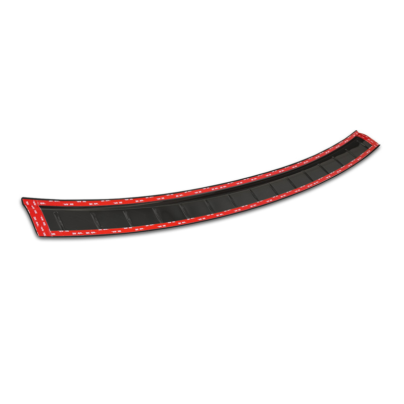 Black Stainless Steel Rear bumper protector  Polestar 2 2019-2023 & Facelift 2023- 'Ribs'