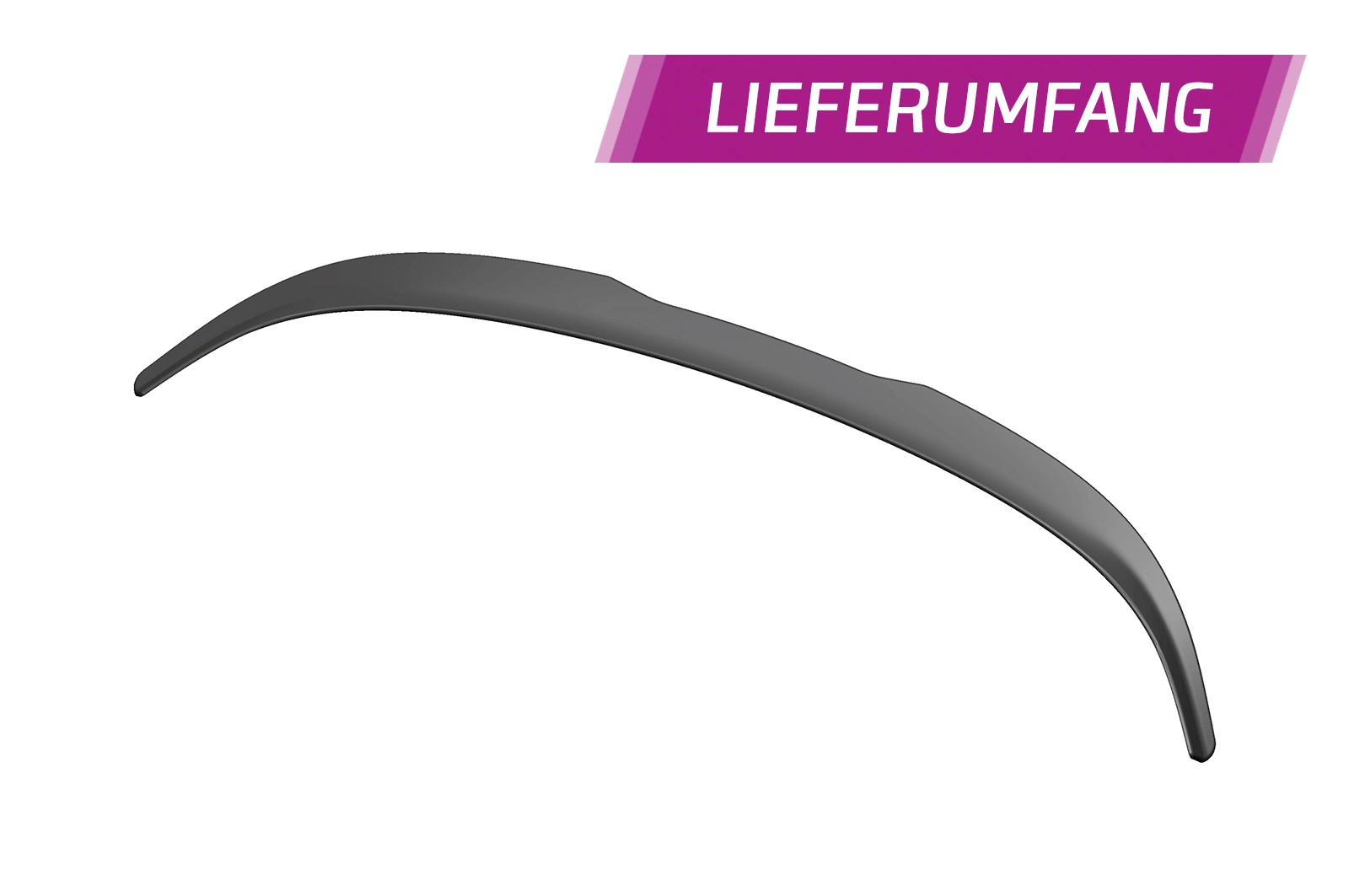 Achterspoiler VW Scirocco III R R-Line glans zwart 2008–03/2014 van CSR Automotive