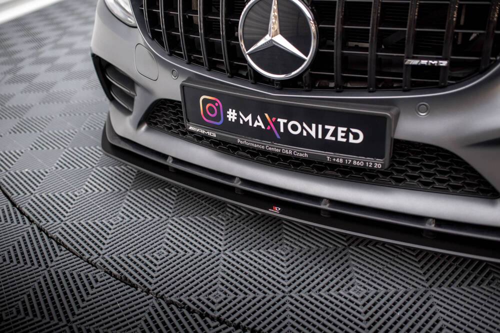 Voorspoiler passend voor Mercedes C43 W205 Coupe FL Maxton