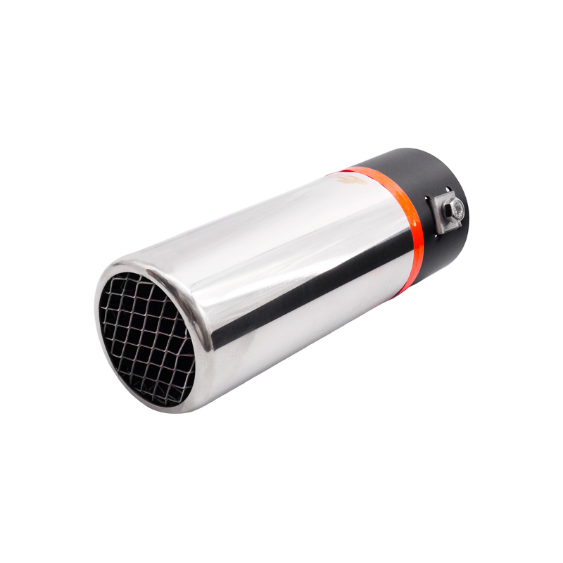 Simoni Racing Exhaust Tip Round Inox - Ø60xL170mm - Installation 37-57mm