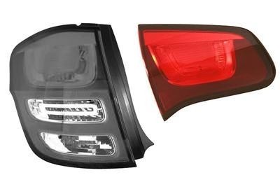 achterlicht, binnen, rechts Citroen C3, 2009-2015